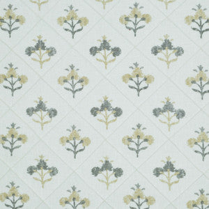 Trois Fleurs Grey 4 by P Kaufmann Fabrics Fabric