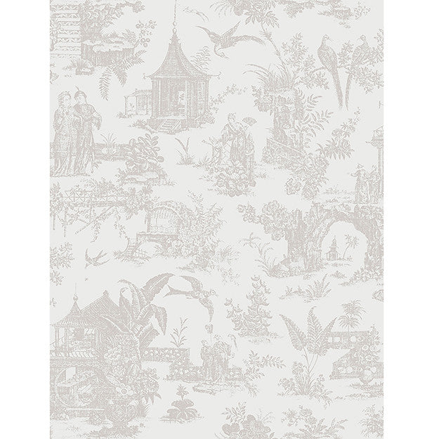2195 94W7641 by JF Wallpaper CROSSWINDS WALLCOVERINGS 100% Wallpaper UNITED KINGDOM (see sample) Horizontal: N/A and Vertical: 25.200 20.50 - Fabric Carolina -
