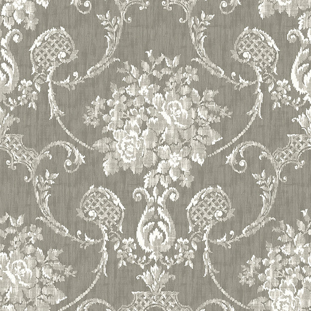 2208 95W7641 by JF Wallpaper CROSSWINDS WALLCOVERINGS 100% Wallpaper UNITED KINGDOM (see sample) Horizontal: N/A and Vertical: 20.500 20.50 - Fabric Carolina -