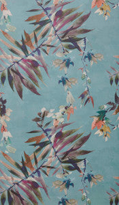 Essence (Wp) # 02 Aquamarine by 1838 Wallcoverings Wallpaper