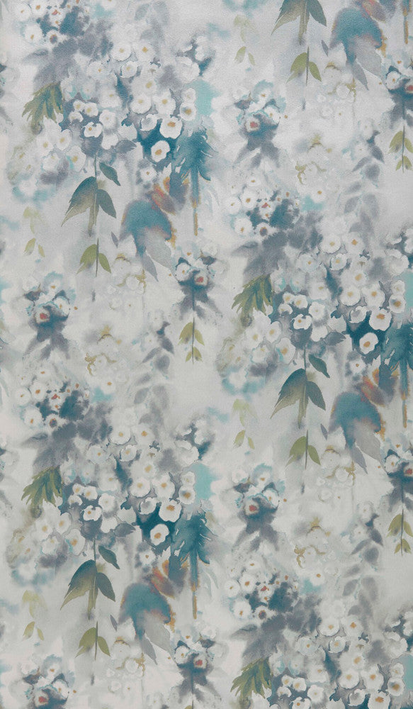Cascade (Wp) # 04 Opal by 1838 Wallcoverings Wallpaper Essence STRAIGHT PASTE THE WALL UNITED KINGDOM V-18.5" 20.5"X11YD - Fabric Carolina -