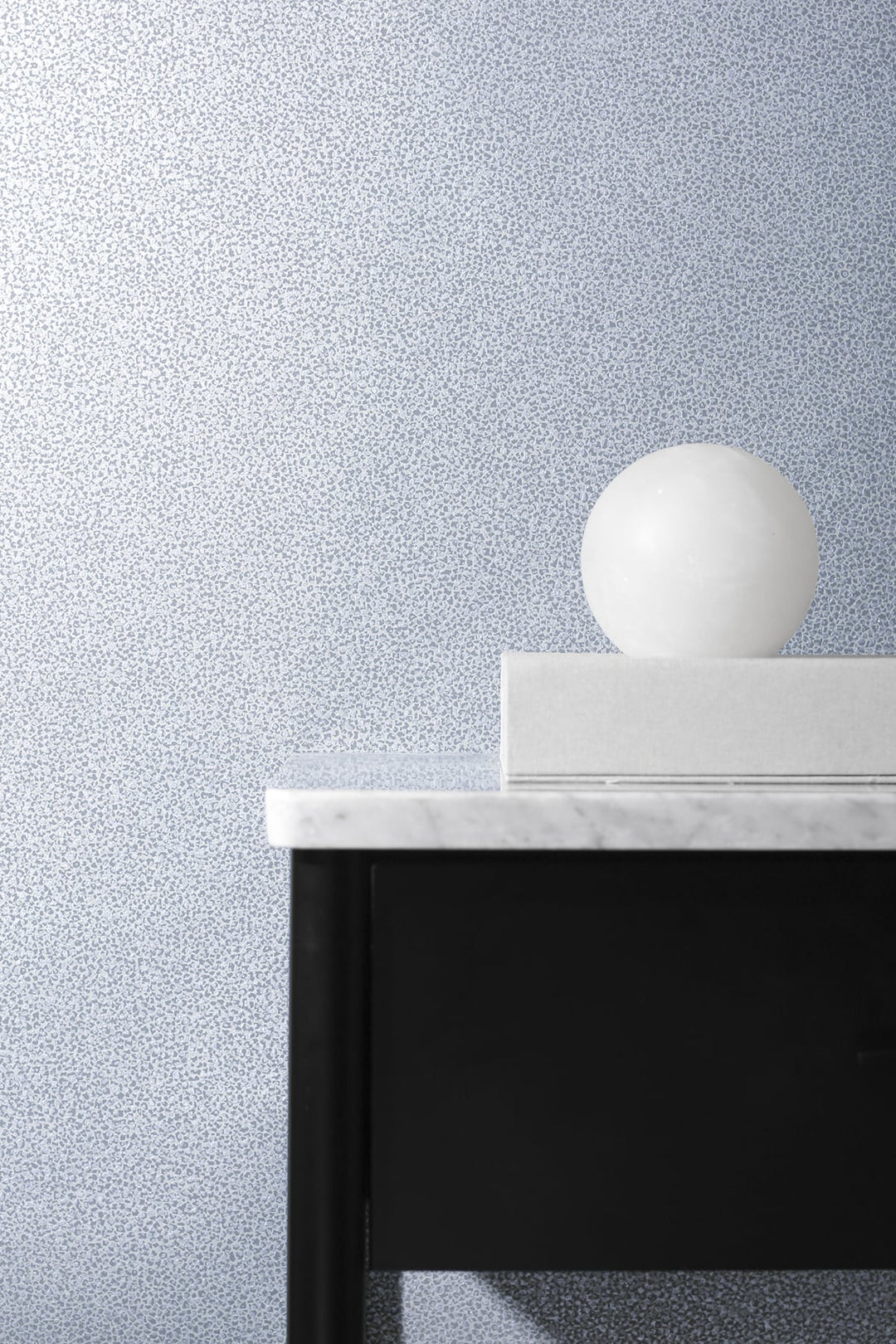 Mica Texture Slate & Silver Glitter 2231622 by Etten Gallerie Designer Wallpaper