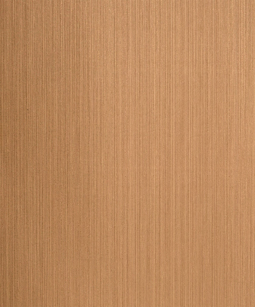 Natural Stria Terra Cotta & Glitter by Seabrook Wallpaper Essential Textures Netherlands 56.05 0" 20.5" - Fabric Carolina -