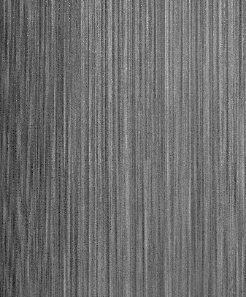 Natural Stria Gunmetal & Glitter by Seabrook Wallpaper Essential Textures Netherlands 56.05 0" 20.5" - Fabric Carolina -