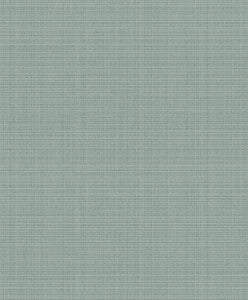 Crosshatch Linen Metallic Sea Green by Seabrook Wallpaper