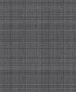 Crosshatch Linen Metallic Coal by Seabrook Wallpaper