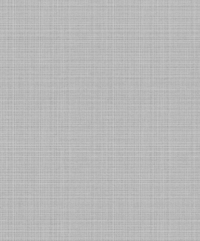 Crosshatch Linen Metallic Silver by Seabrook Wallpaper Essential Textures Netherlands 56.05 12.6" 20.5" - Fabric Carolina -