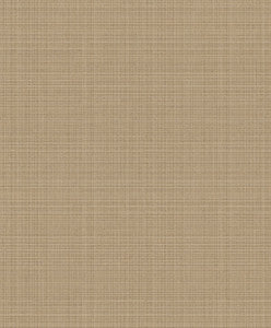 Crosshatch Linen Metallic Taupe by Seabrook Wallpaper