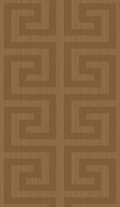 Greek Key Metallic Terra Cotta by Seabrook Wallpaper