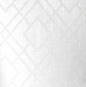 Diamond Lattice Metallic Pearl by Seabrook Wallpaper