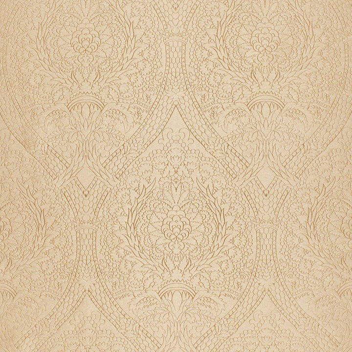 Aragona Damask Champagne 22500 by Schumacher Fabric SERENISSIMA See Sample ITALY LIGHT DUTY </p><p>Repeat: Horizontal: 13 5/8" (35CM) and Vertical: 26 3/4" (68CM) 54" WIDE (137CM) - Fabric Carolina -