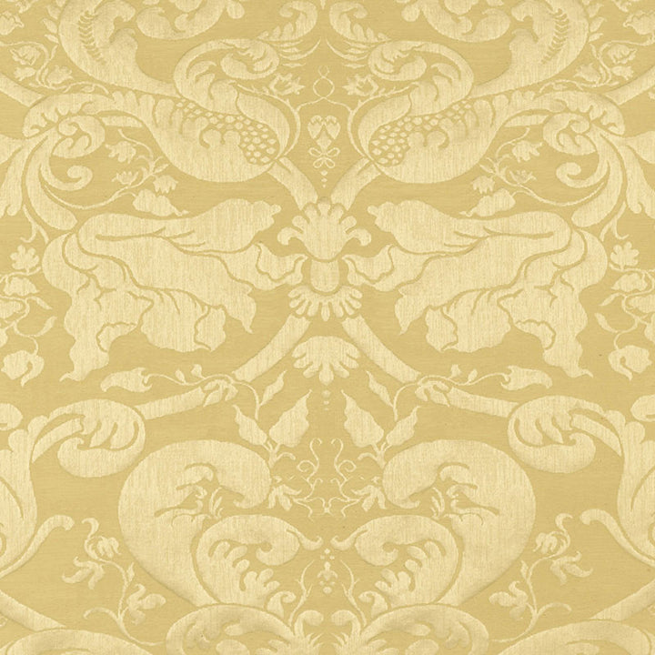 Gavotte Brocatelle Damask Beige 22551 by Schumacher Fabric CHROMA LINEN 53% COTTON 35% ITALY WYZENBEEK 12,000 </p><p>Repeat: Horizontal: 25 1/4" (64CM) and Vertical: 38 3/8" (97CM) 51 - Fabric Carolina -