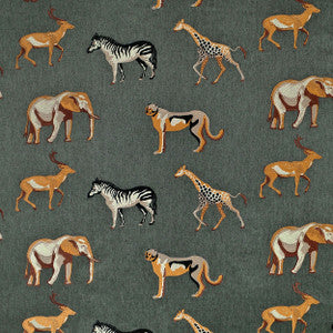 Wildlife Mercury 940 by P Kaufmann Fabrics Fabric