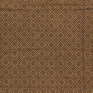 Inlaid Diamond Chocolate by Kravet Couture Fabric