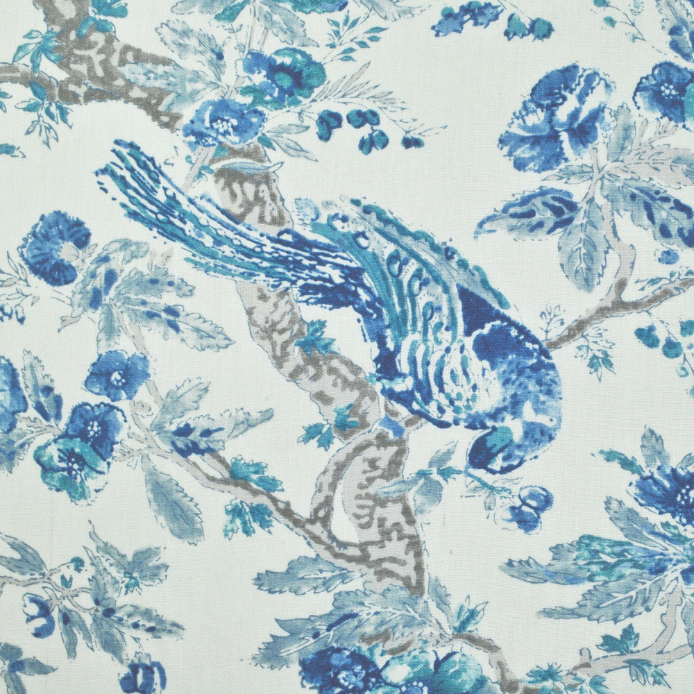 Woodward Midnight Blue 2 by P Kaufmann Fabrics Fabric