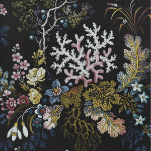 Kilburn'S Coral (Wp) # 04 Midnight by 1838 Wallcoverings Wallpaper