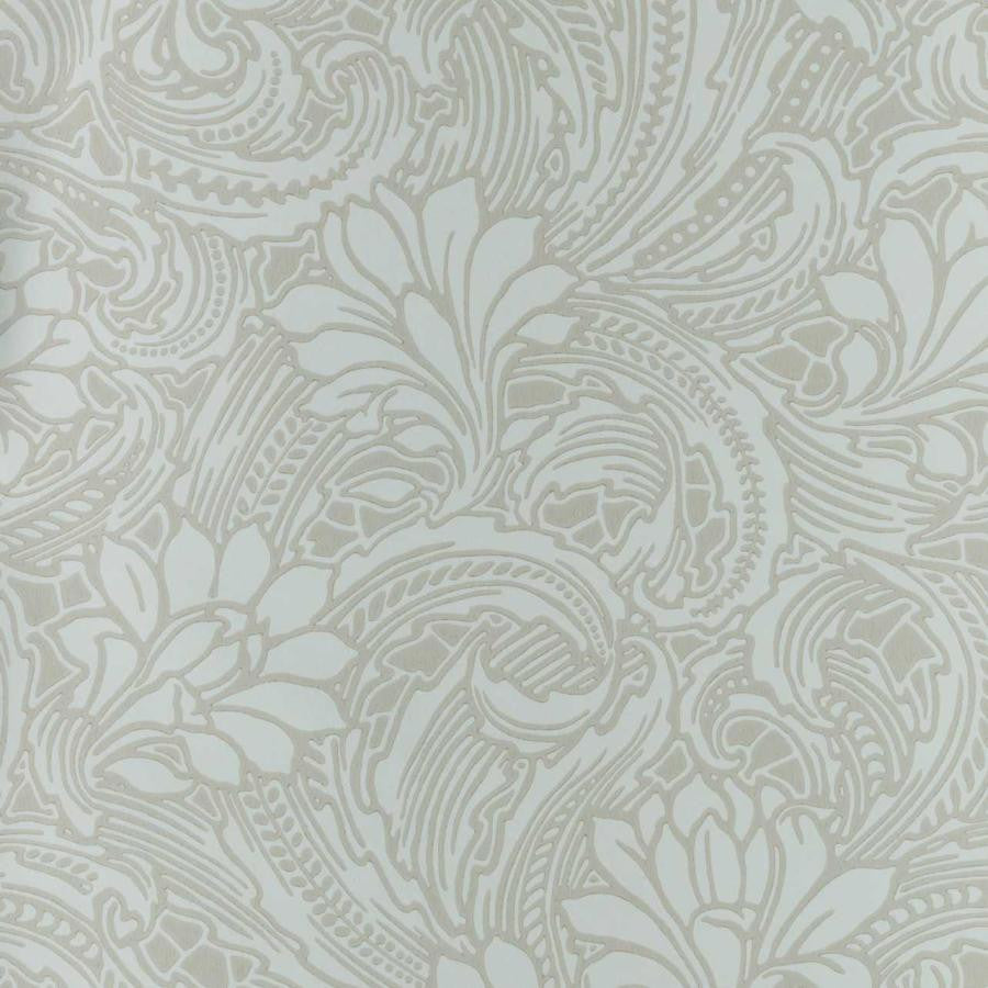 Eden (Wp) # 01 Natural by 1838 Wallcoverings Wallpaper V&A Decorative Papers STRAIGHT PASTE THE WALL UNITED KINGDOM V-25" 20.5"X11YD - Fabric Carolina -