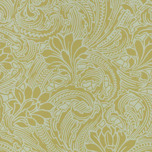 Eden (Wp) # 02 Mellow Yellow by 1838 Wallcoverings Wallpaper