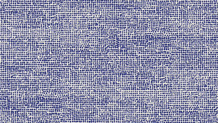 Orkanen Indigo and Greige by Seabrook Wallpaper Marimekko Vol. 5 Italy 75.5 15.5" 27.5" - Fabric Carolina -