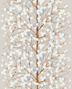 Lumimarja Taupe and Cornflower by Seabrook Wallpaper