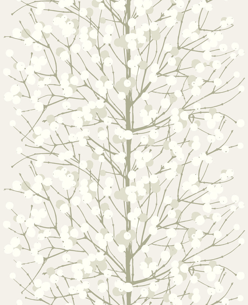 Lumimarja Gray and Fog by Seabrook Wallpaper Marimekko Vol. 5 Italy 75.5 0" 27.5" - Fabric Carolina -