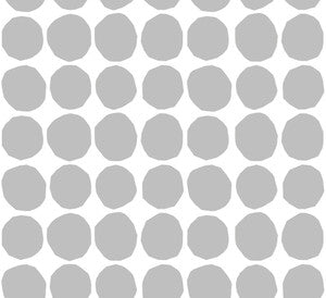Pienet Kivet Gray and Eggshell by Seabrook Wallpaper