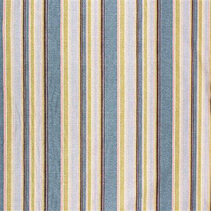 Keith Print Azure/W by Groundworks Fabric