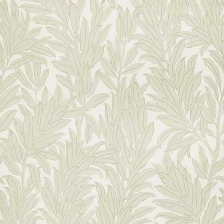 Laurel Leaf (Wp) # 03 Natural by 1838 Wallcoverings Wallpaper V&A Decorative Papers Ii STRAIGHT PASTE THE WALL UNITED KINGDOM V-25" 20.5"X11YD - Fabric Carolina -