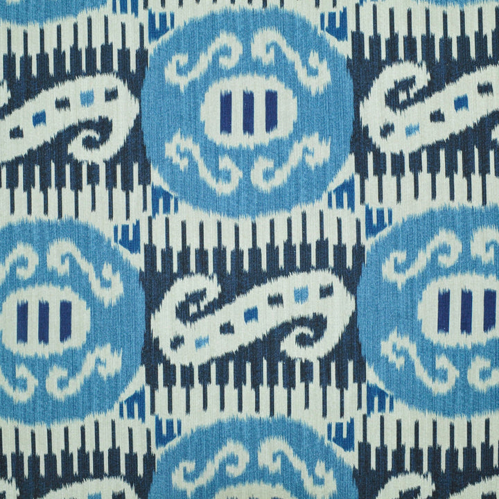Byzantium Ikat Indigo 4 by P Kaufmann Fabrics Fabric