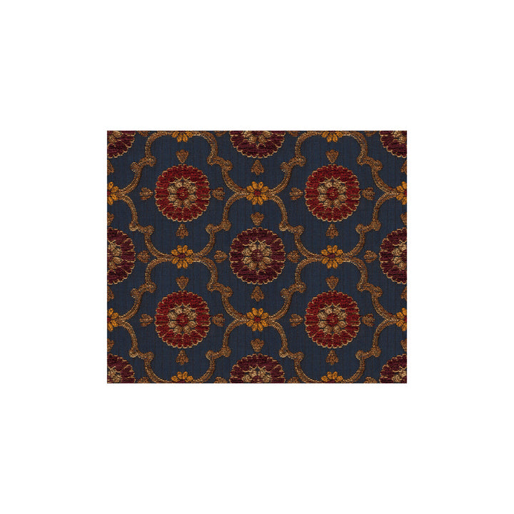 Coufran Indigo by Kravet Couture Fabric VISCOSE - 73%;POLYESTER - 14%;COTTON - 13% Italy LIGHT Horizontal: 3.5 and Vertical: 3 53 - Fabric Carolina -