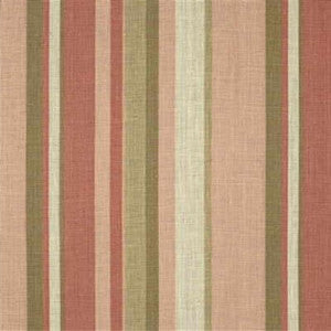 Axum Stripe Coral/Sand by Groundworks Fabric