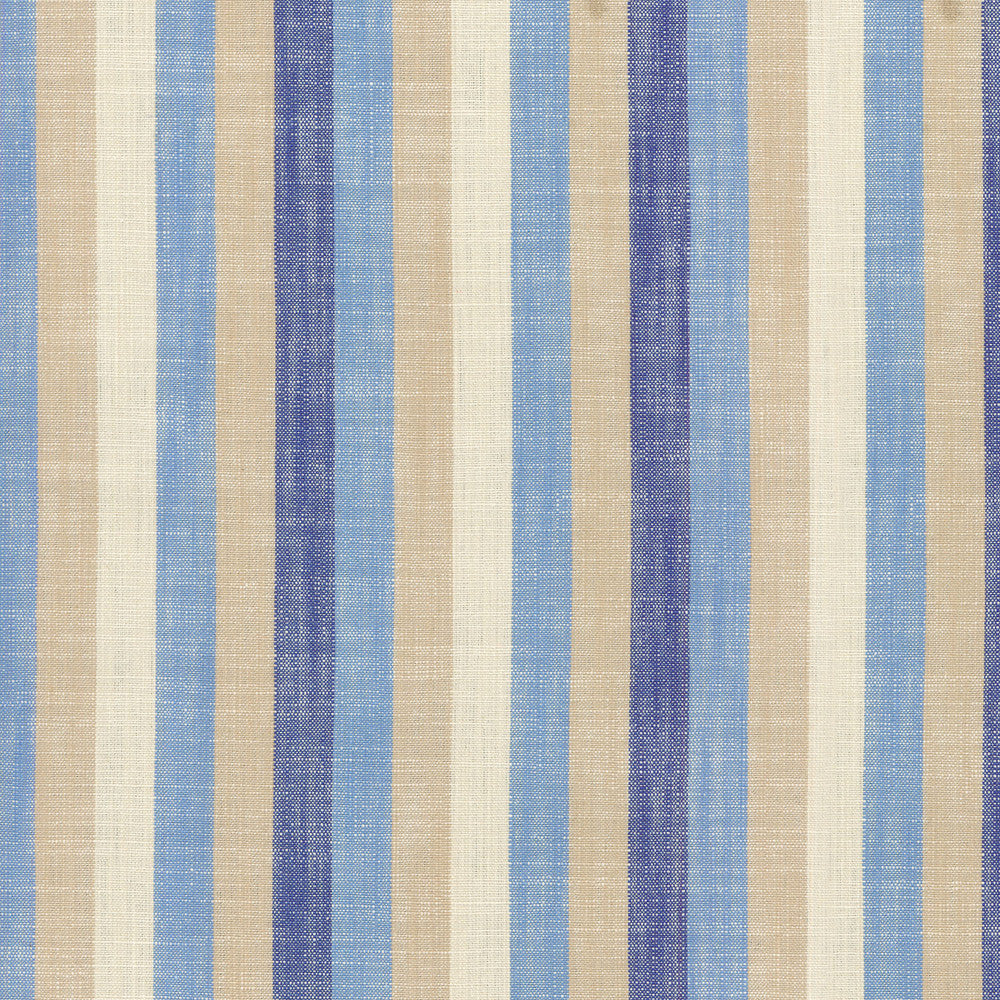 Doheny Stripe Indigo 250120 by ED Ellen DeGeneres Fabric - 100% COTTON China 25000 Horizontal: 4.75 and Vertical: 0 54 - Fabric Carolina -