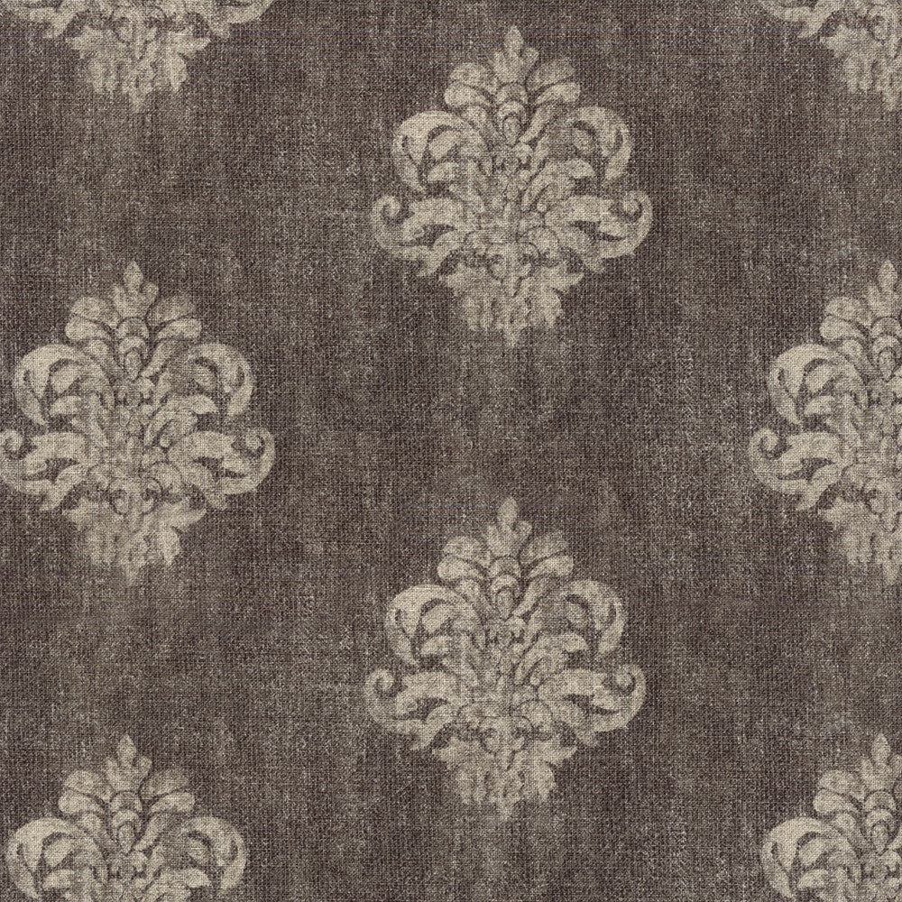 Broadmoor Charcoal Srd 250150 by ED Ellen DeGeneres Fabric ED BY ELLEN DEGENERES 100% Cotton CHINA Wyzenbeek 39,000 Horizontal: 6.75" and Vertical: 8.40" 54" - Fabric Carolina -