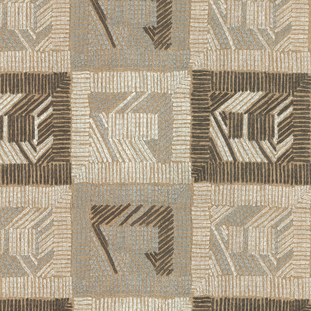 Autry Emb Fog 250331 by ED Ellen DeGeneres Fabric - Base:50%Poly 50%Cotton Emb: 100% Poly India 51000 Horizontal: 12.75 and Vertical: 12 54" Base 52" Emb - Fabric Carolina -