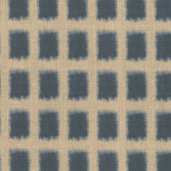 Nopal Indigo 250340 by ED Ellen DeGeneres Fabric CURATED TRAVELS 100% Polyester INDIA Wyzenbeek 15,000 Horizontal: 2.25" and Vertical: 3.00" 54" - Fabric Carolina -