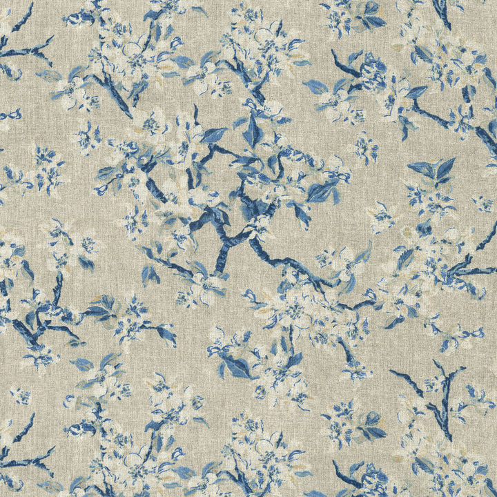 Bonnabel Porcelain 250350 by ED Ellen DeGeneres Fabric CURATED TRAVELS 55% Linen 45% Rayon U.S.A. Wyzenbeek 15,000 Horizontal: 27.00" and Vertical: 25.25" 54" - Fabric Carolina -