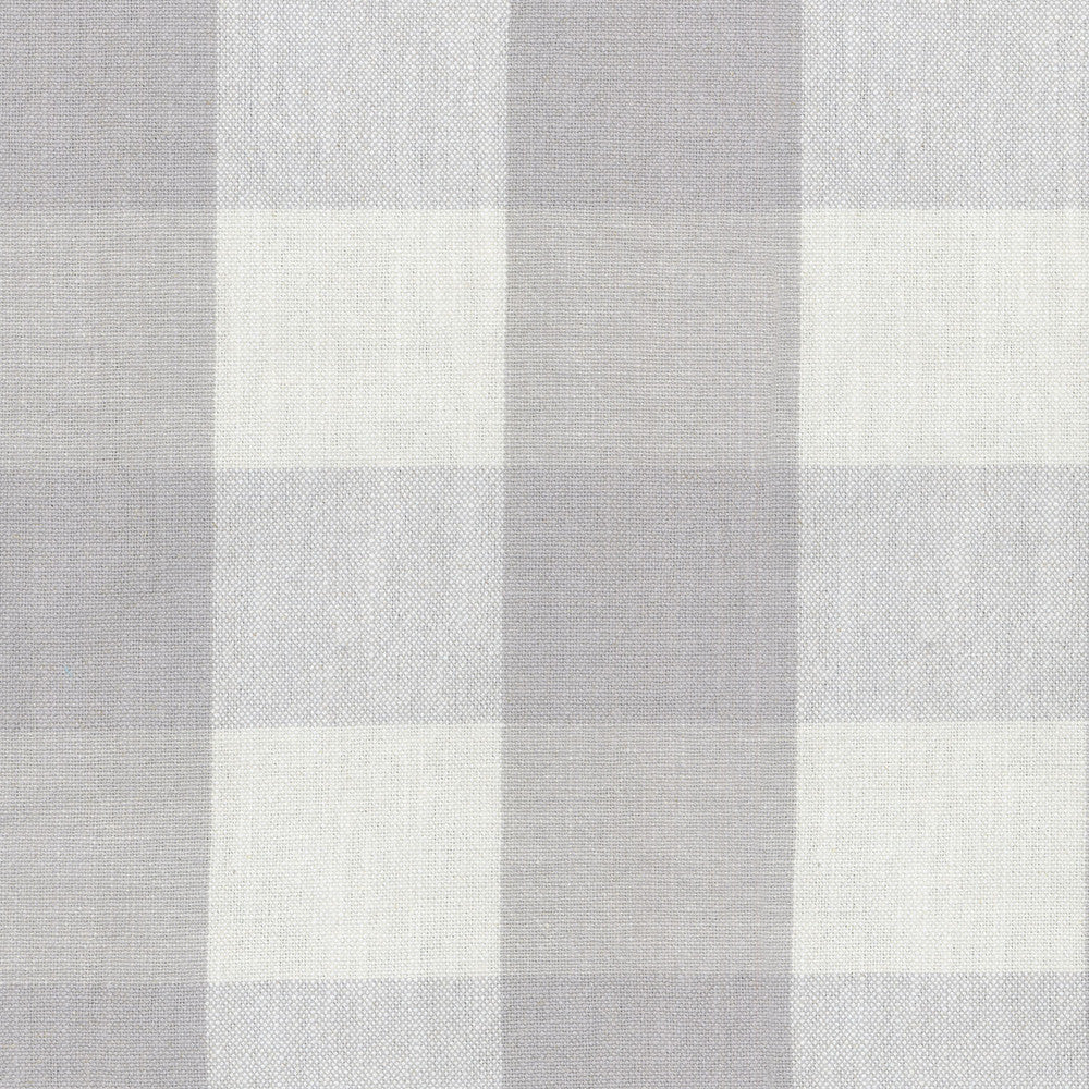 Claiborne Check Fog 250451 by ED Ellen DeGeneres Fabric - 55% LINEN 45% COTTON China 30000 Horizontal: 6.75 and Vertical: 6.75 54 - Fabric Carolina -