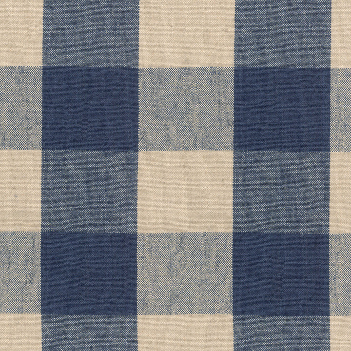 CLAIBORNE CHECK Indigo 250453 by ED Ellen DeGeneres Fabric - 50% Polyester 50% Cotton China 30000 Horizontal: 6.75 and Vertical: 6.75 54 - Fabric Carolina -