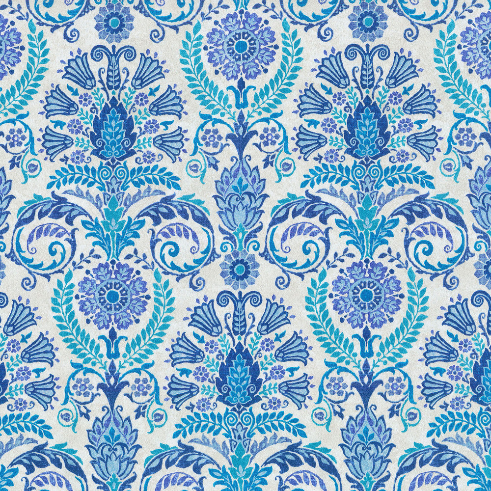Esplanade Mediterranean 250581 by ED Ellen DeGeneres Outdoor Fabric - 100% POLYESTER USA 51000 Horizontal: 13.5 and Vertical: 27 54 - Fabric Carolina -