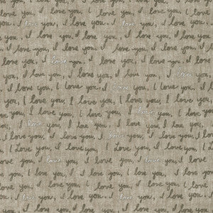 I Love You Natural 250721 by ED Ellen DeGeneres Fabric