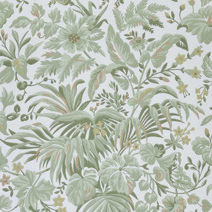 Palmette (Wp) # 04 Sage by 1838 Wallcoverings Wallpaper