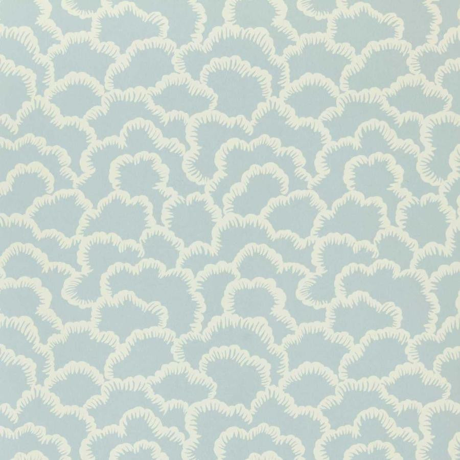 Stratus (Wp) # 02 Sky by 1838 Wallcoverings Wallpaper V&A Decorative Papers Iii STRAIGHT PASTE THE WALL UNITED KINGDOM V-12.5" 20.5"X11YD - Fabric Carolina -
