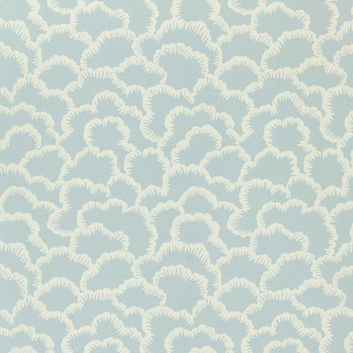 Stratus (Wp) # 02 Sky by 1838 Wallcoverings Wallpaper V&A Decorative Papers Iii STRAIGHT PASTE THE WALL UNITED KINGDOM V-12.5" 20.5"X11YD - Fabric Carolina -