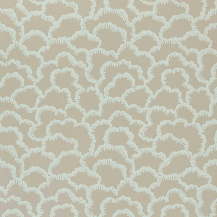 Stratus (Wp) # 04 Alabaster by 1838 Wallcoverings Wallpaper V&A Decorative Papers Iii STRAIGHT PASTE THE WALL UNITED KINGDOM V-12.5" 20.5"X11YD - Fabric Carolina -
