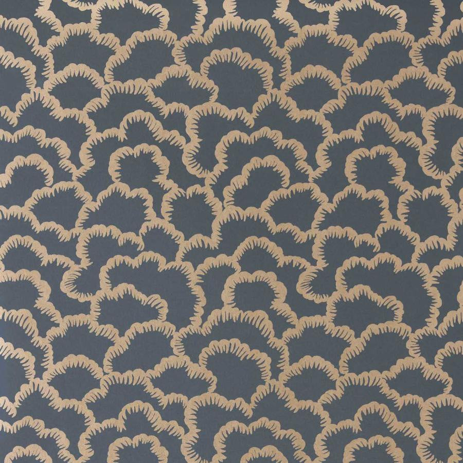 Stratus (Wp) # 05 Future Dusk by 1838 Wallcoverings Wallpaper V&A Decorative Papers Iii STRAIGHT PASTE THE WALL UNITED KINGDOM V-12.5" 20.5"X11YD - Fabric Carolina -