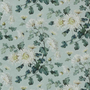 Charlotte (Wp) # 02 Teal by 1838 Wallcoverings Wallpaper