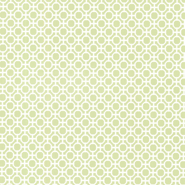 Beatrix Celery Modern Geometric Wallpaper by Brewster Bath Bath Bath IV Covers about 56.4 square feet 20.5-in by 33-ft long roll Prepasted 21 - Fabric Carolina -