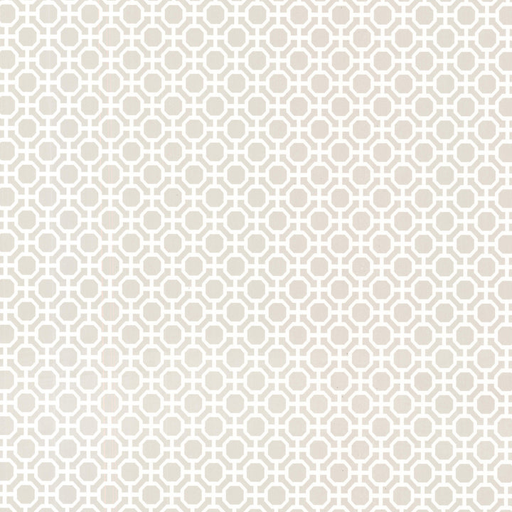 Beatrix Grey Modern Geometric Wallpaper by Brewster Bath Bath Bath IV Covers about 56.4 square feet 20.5-in by 33-ft long roll Prepasted 21 - Fabric Carolina -