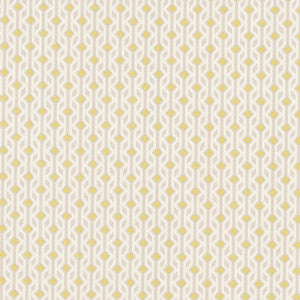 Emmett Yellow Tribal Geometric Wallpaper by Brewster