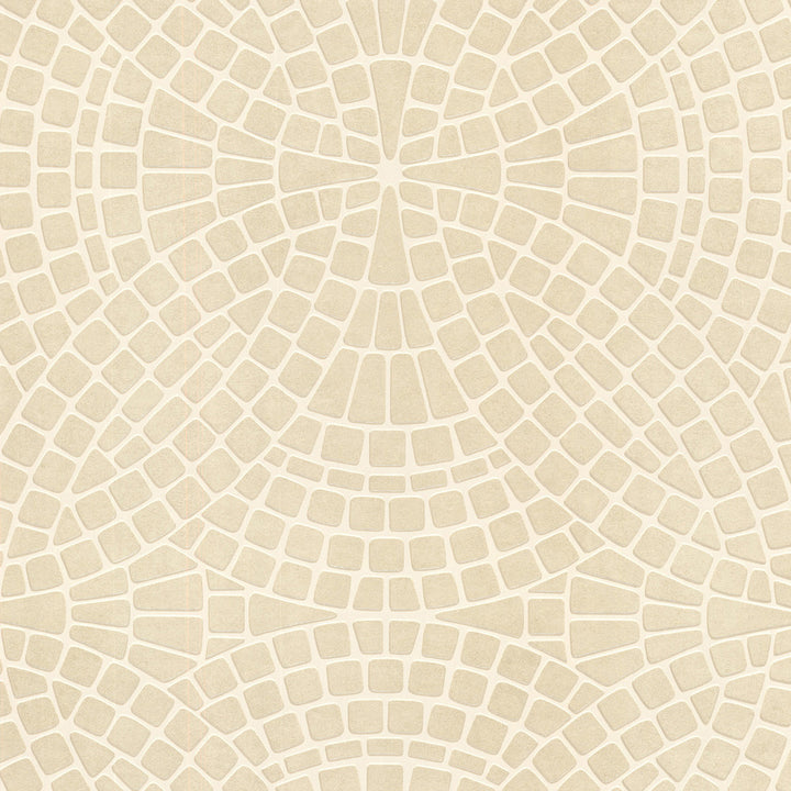 Hanley Sand Mosiac Tile Wallpaper by Brewster Bath Bath Bath IV Covers about 56.4 square feet 20.5-in by 33-ft long roll Prepasted 21 - Fabric Carolina -